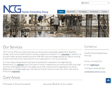Tablet Screenshot of ncg.no
